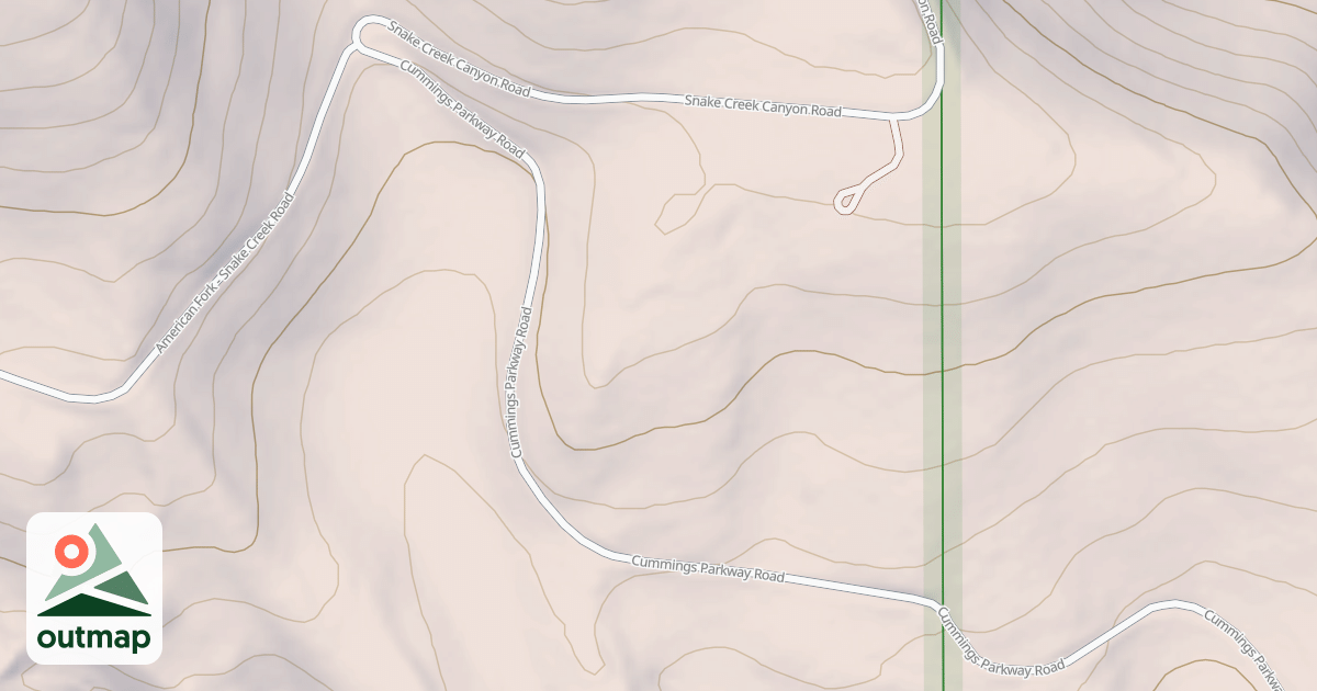 Map of CUMMINGS PARKWAY