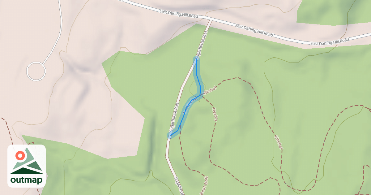 Map of To Kitchel