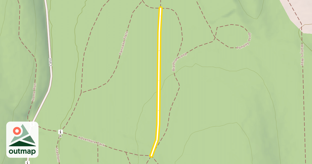 Map of Biathlon Loop