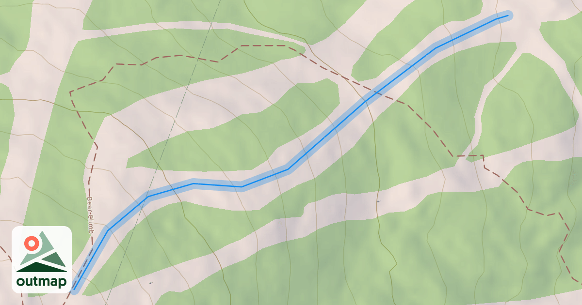 Map of Upper Sapphire