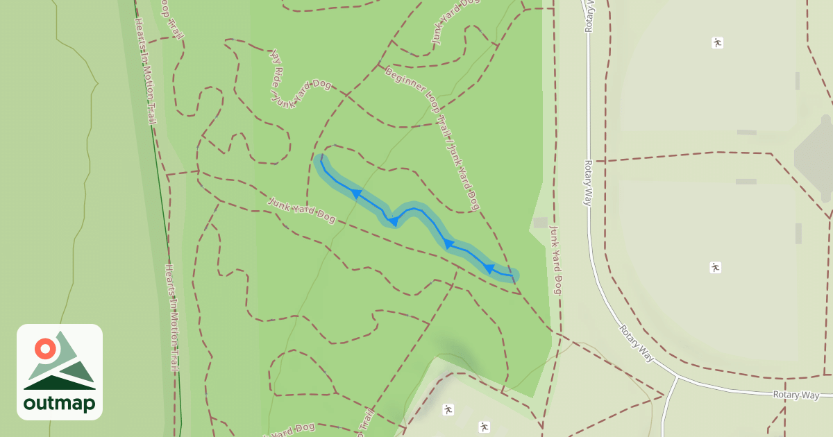 Map of Chainless / Junk Yard Dog