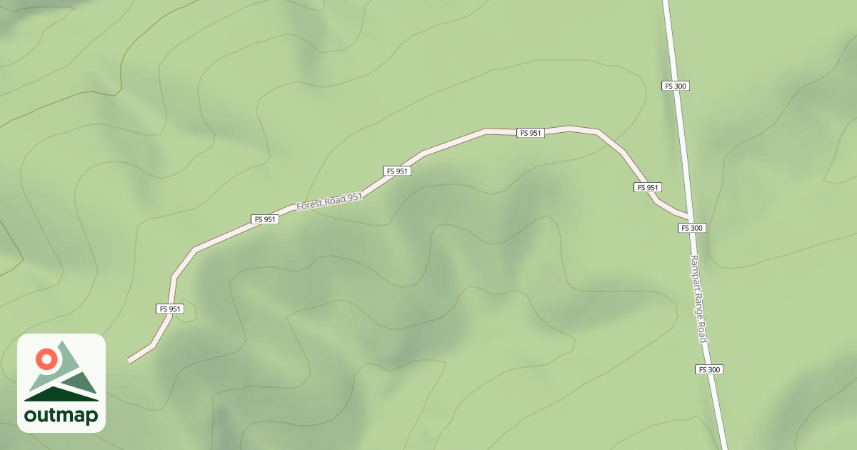 Map of 951