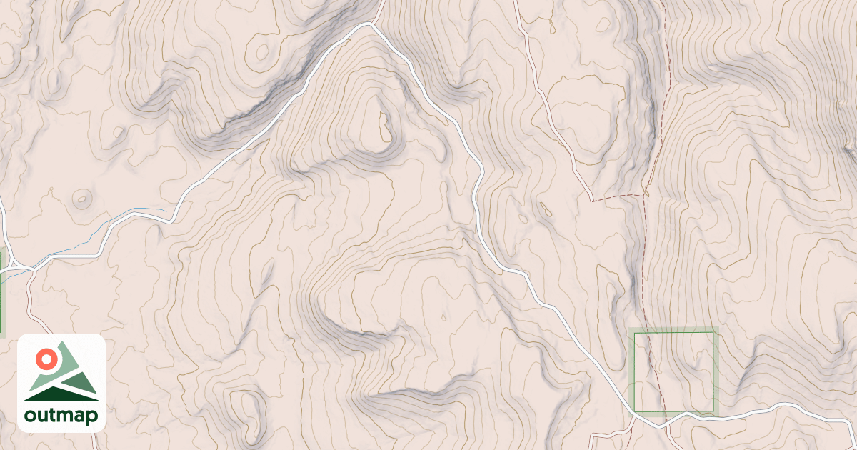 Map of Wagonwheel Springs Loop