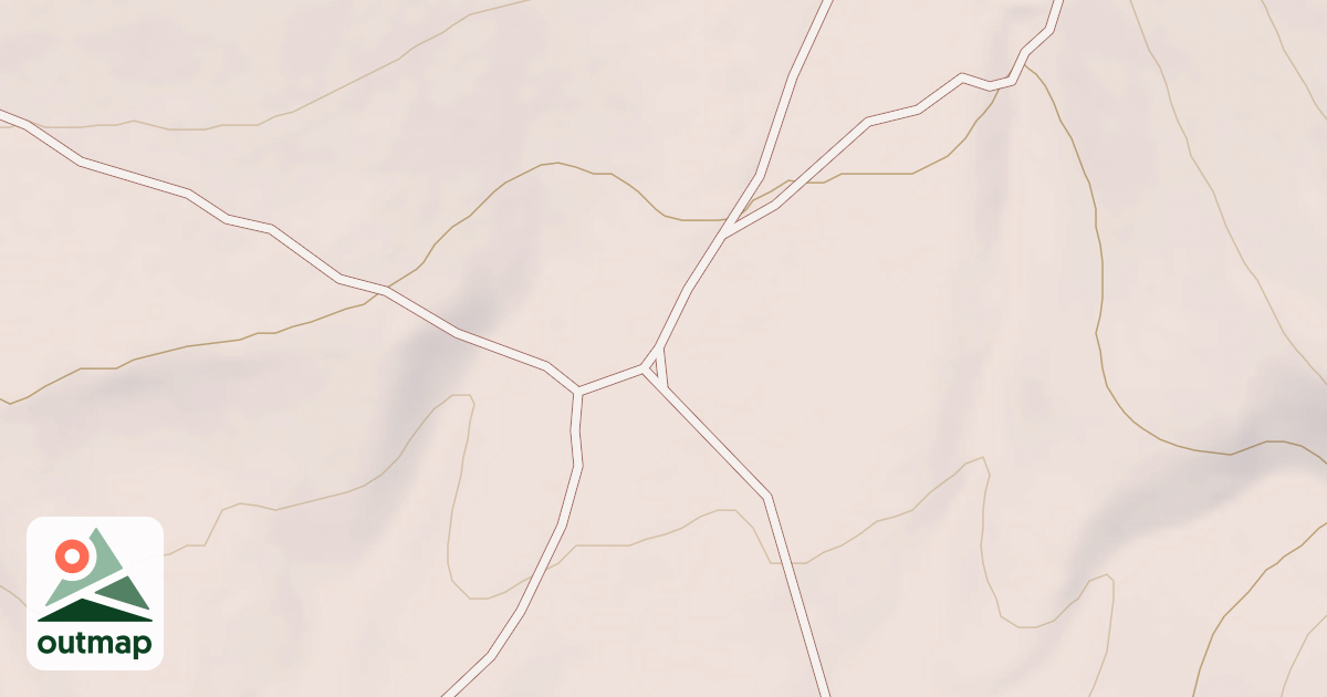 Map of Radar Hill OHV Trails