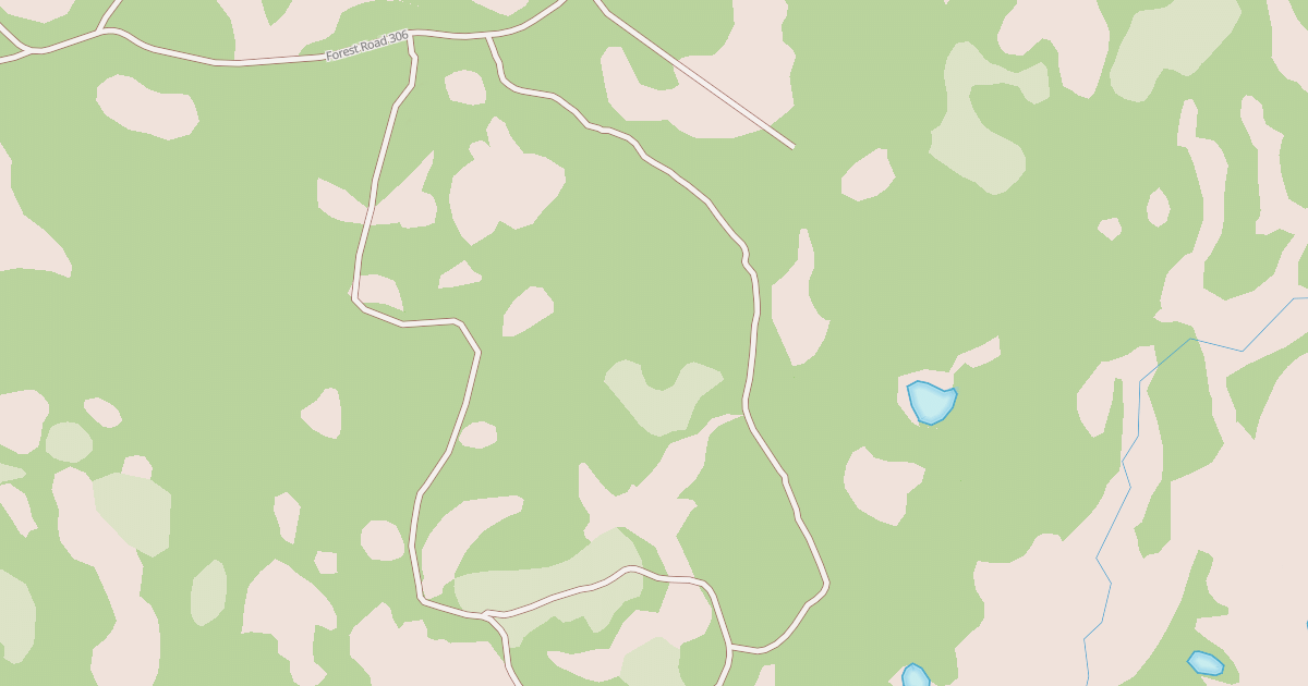 Map preview of USFS Motor Vehicle Use Map Roads {6E312040-4D7A-473F-8A9D-3A873F863E34}