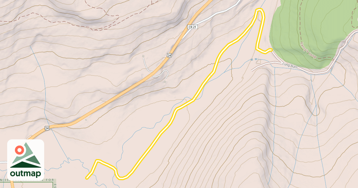Map of Fish Flats