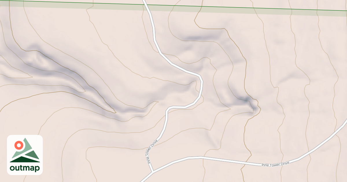 Map of USFS National Forest System Roads {A4509086-78A8-441E-A287-782BFA3D9803}