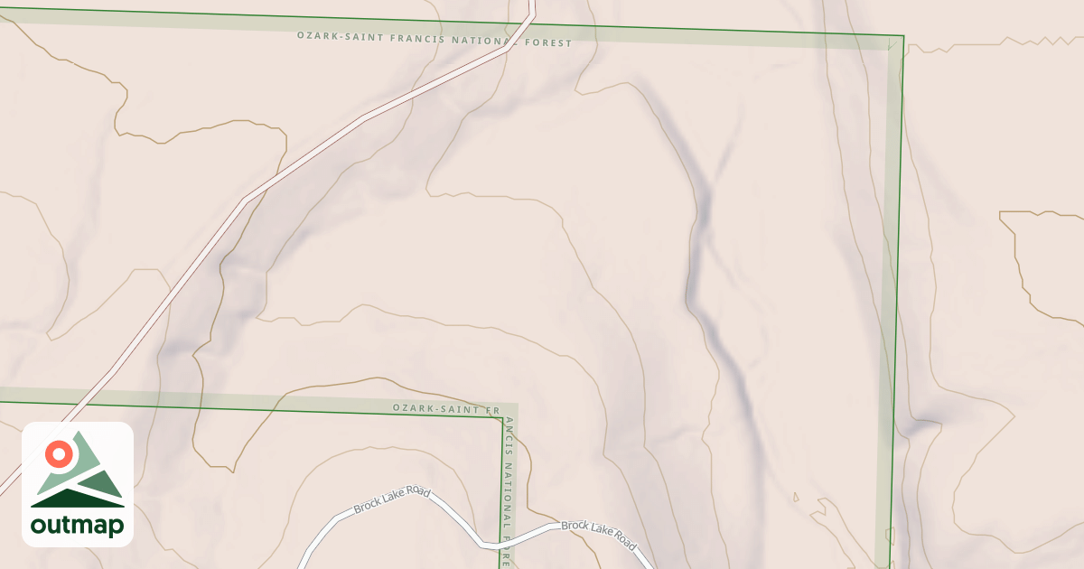 Map of USFS Motor Vehicle Use Map Roads {6CD0D1DC-A739-4F80-86CD-22ED2DBA1706}