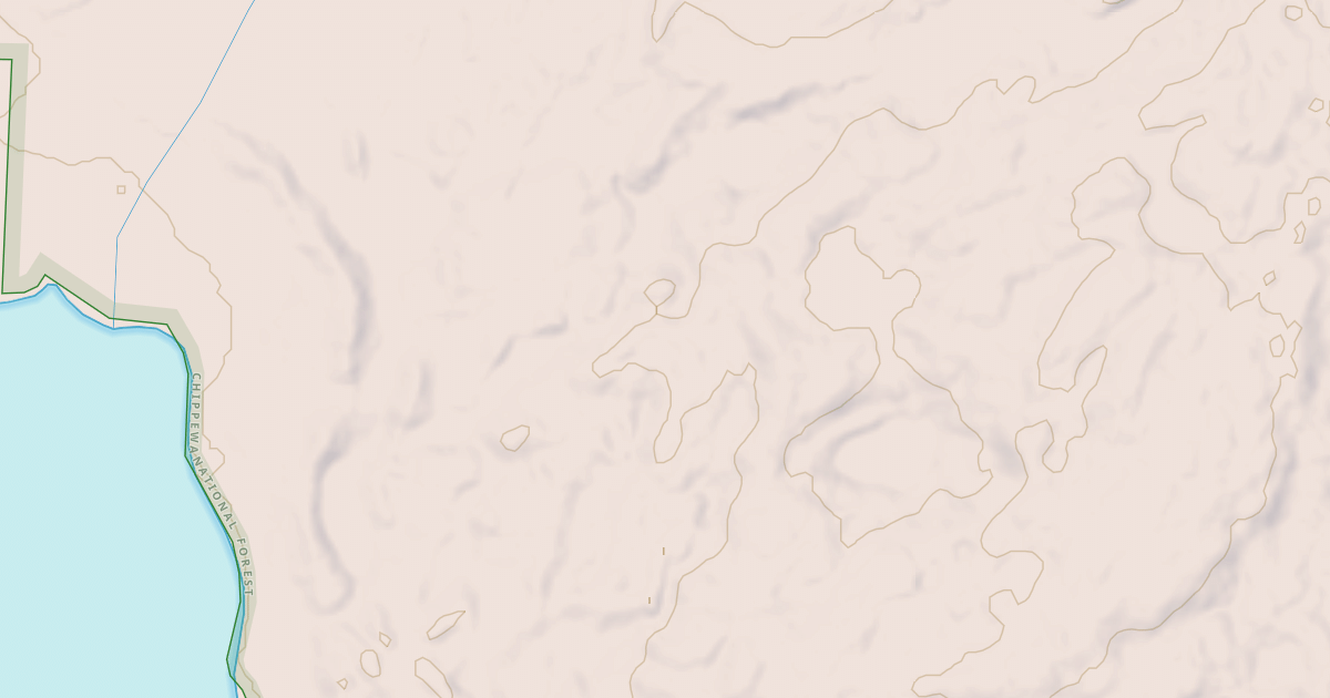 Map preview of LITTLE SAND LAKE SPUR D