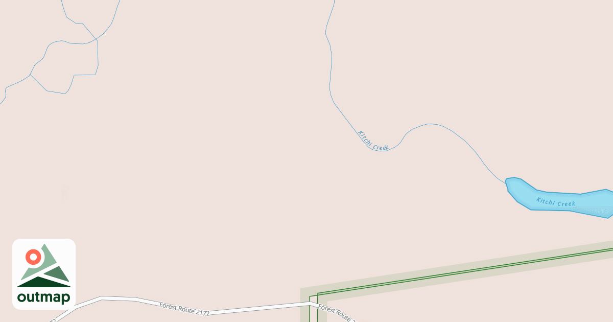 Map of BURNS LAKE WEST