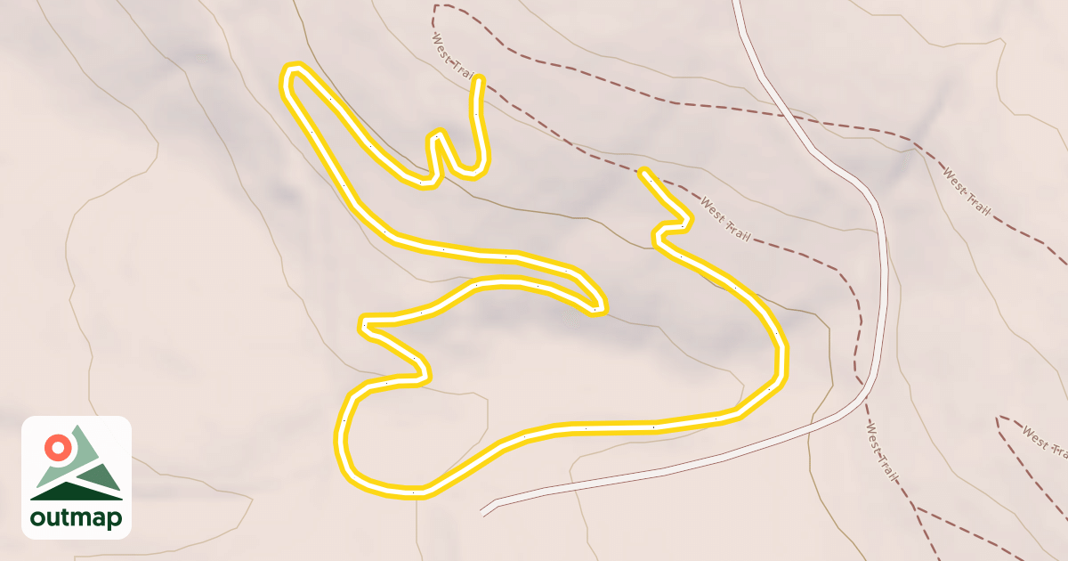 Map of Bear Gully
