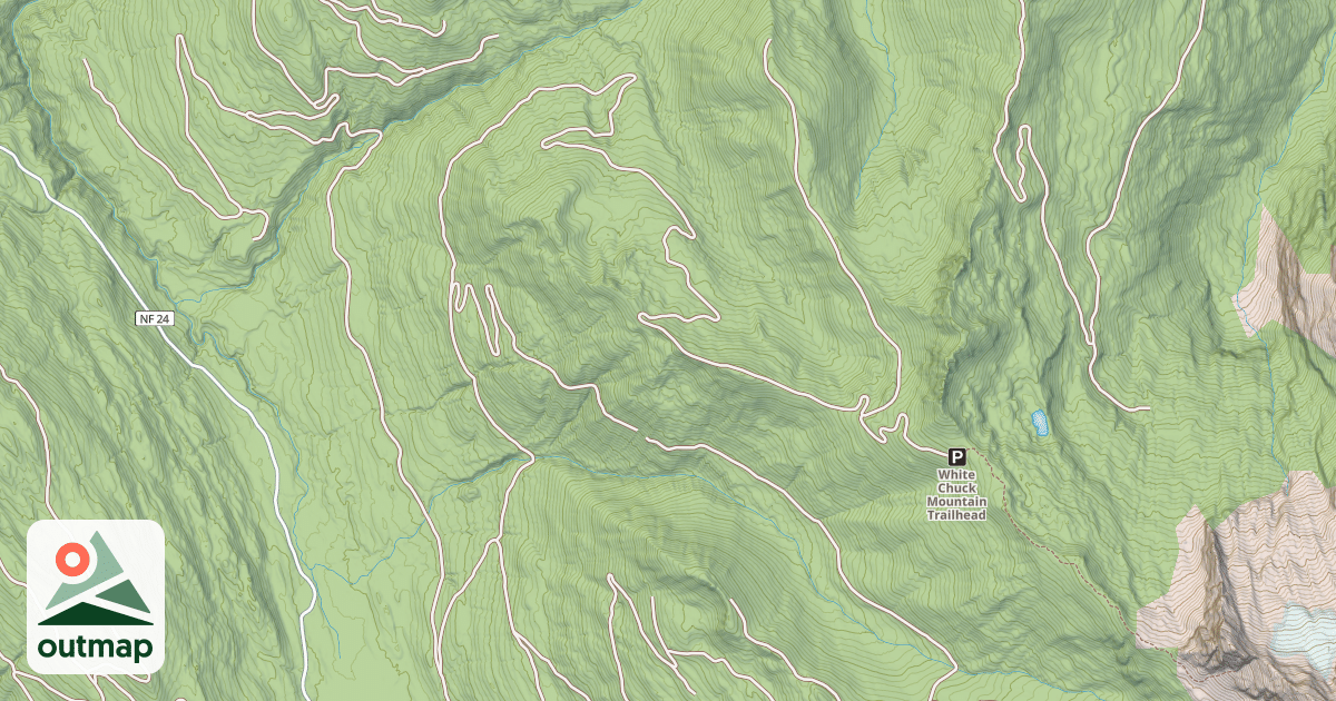 Map of UPPER DECLINE