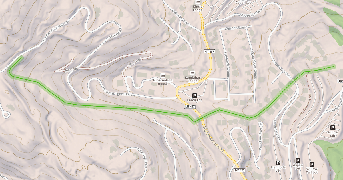 Map preview of Home Again