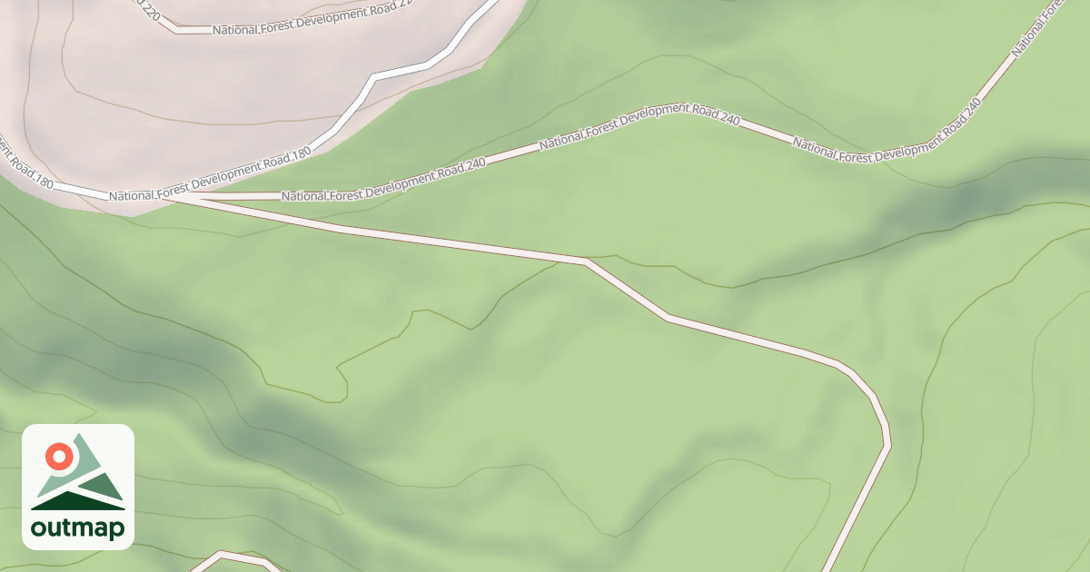Map of USFS Motor Vehicle Use Map Roads {11639BD7-46AD-497D-AE5B-5E96CEEBE3AC}
