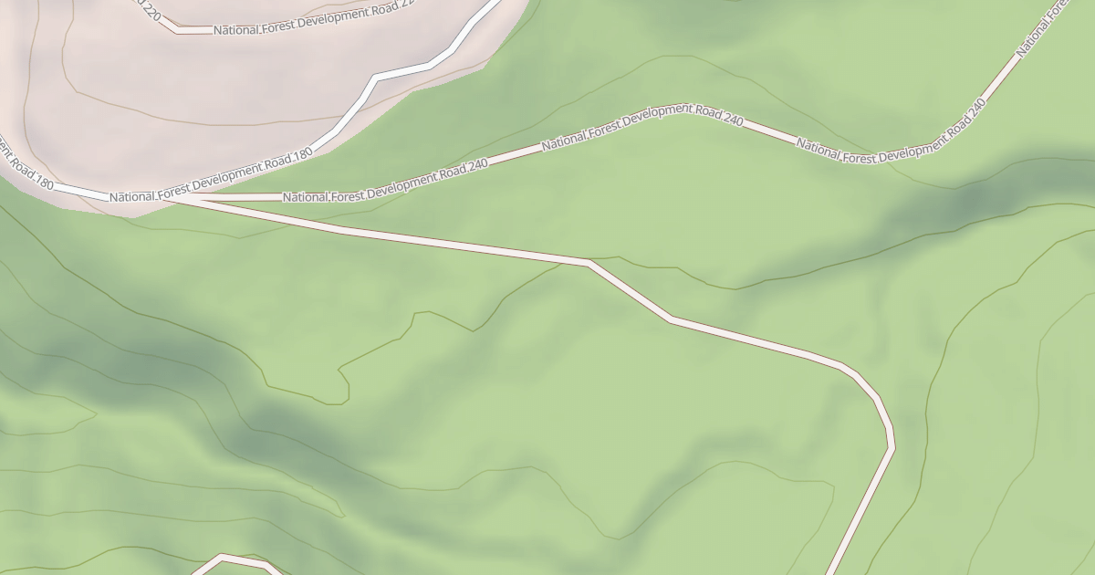 Map preview of USFS Motor Vehicle Use Map Roads {11639BD7-46AD-497D-AE5B-5E96CEEBE3AC}