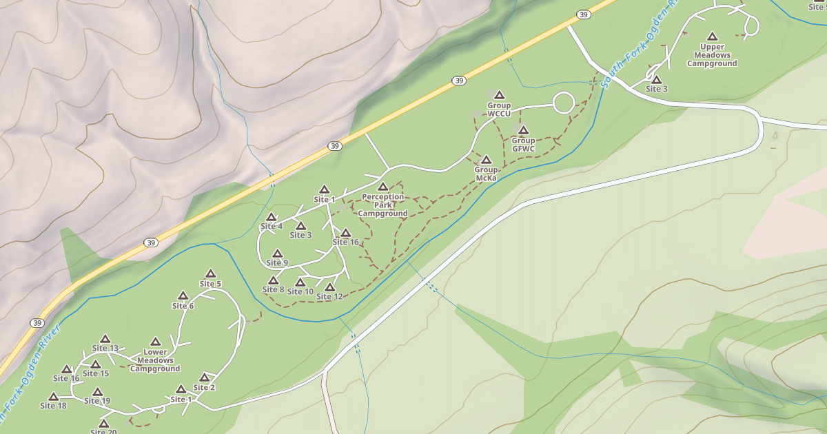 Map preview of LOWER MEADOWS CG