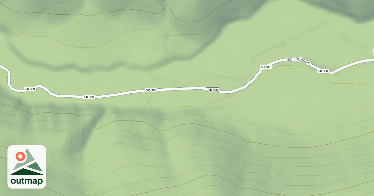 Map of BIG RUN