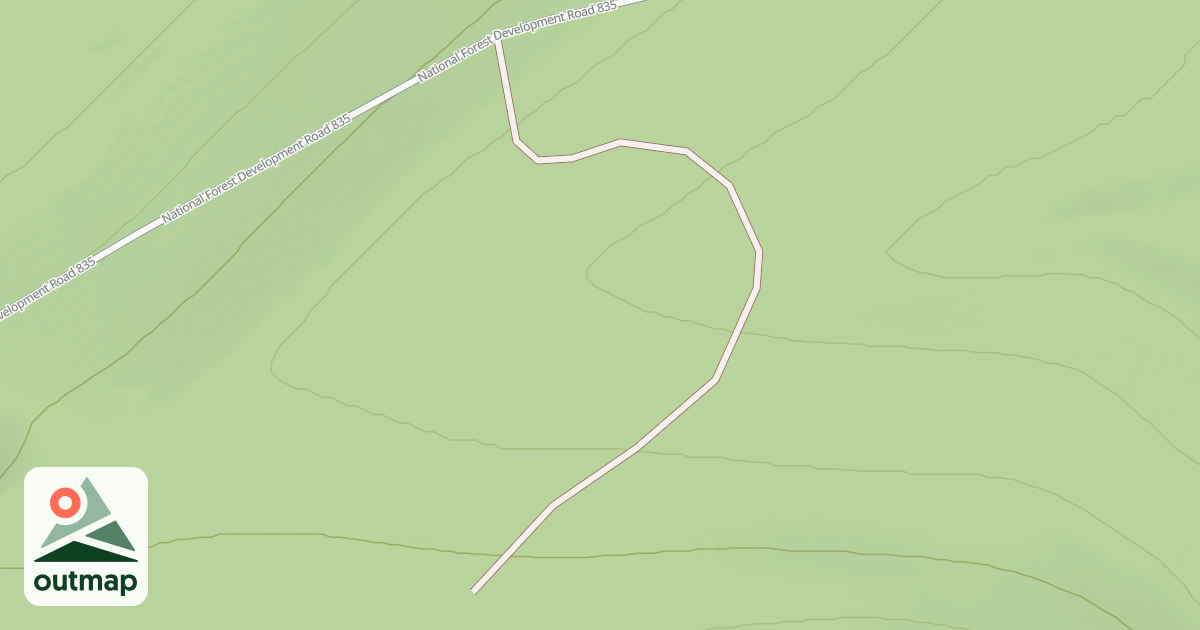 Map of CRIPPLE HORSE WEIGEL C