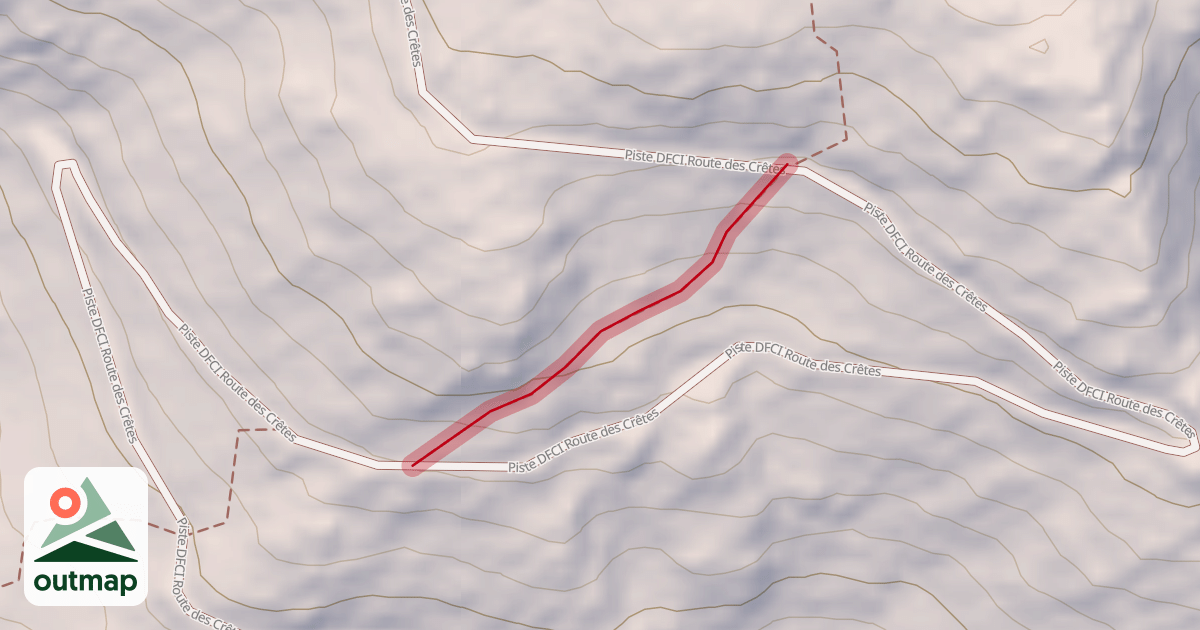 Map of DH super lavandou 2