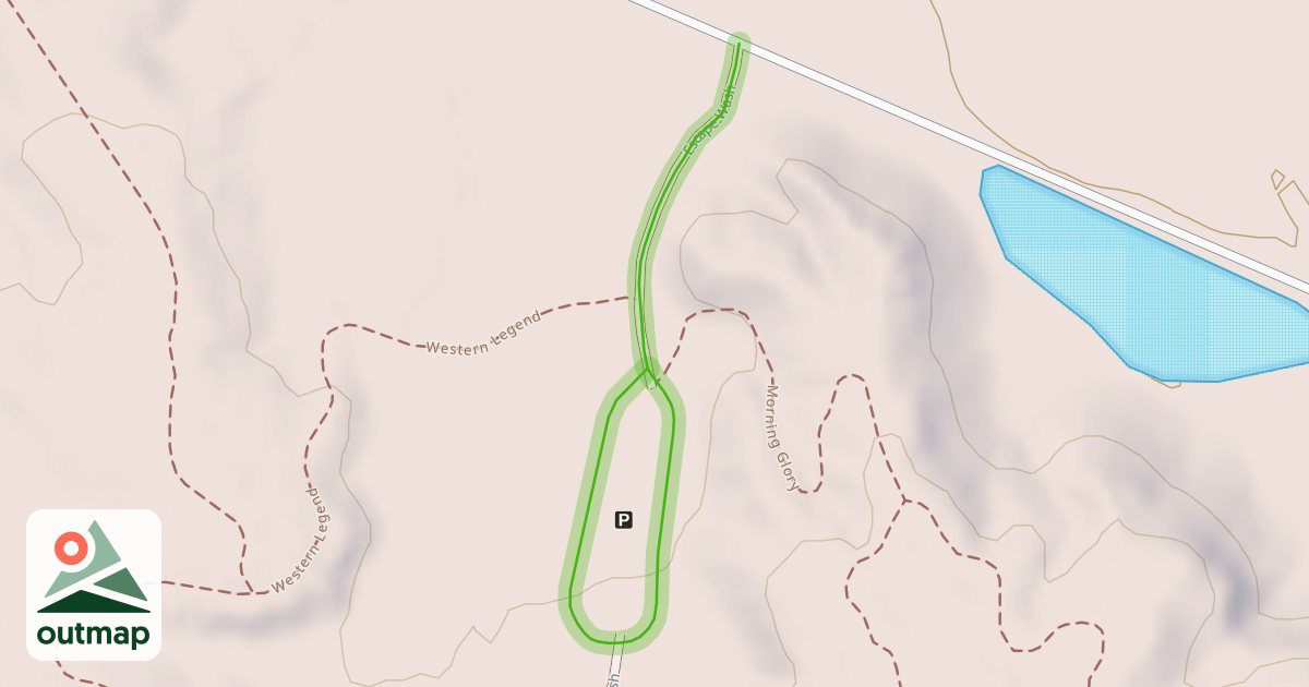 Map of Escape Wash