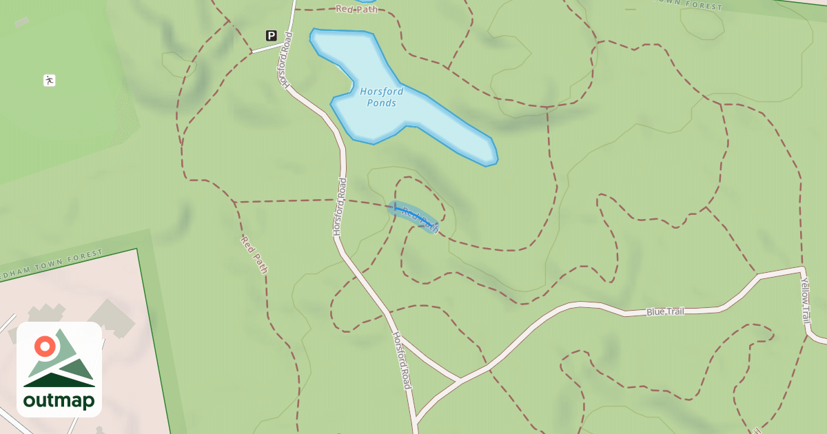 Map of Red Path