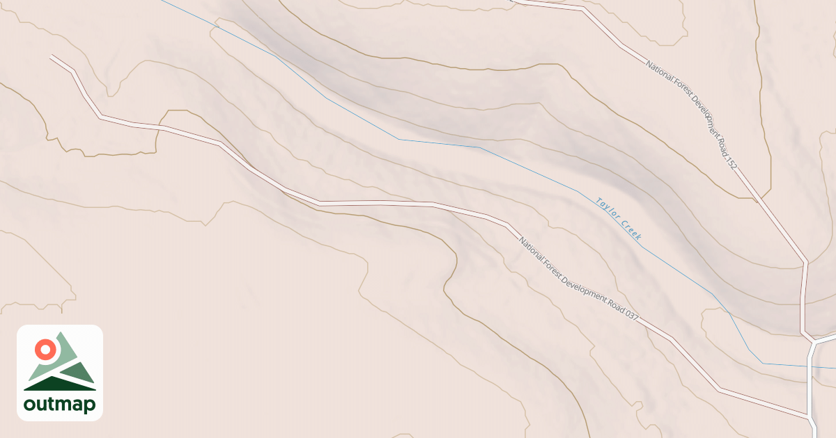 Map of USFS Motor Vehicle Use Map Roads {C9CC6BAB-5EA6-43B9-9DE9-133D532A71A1}
