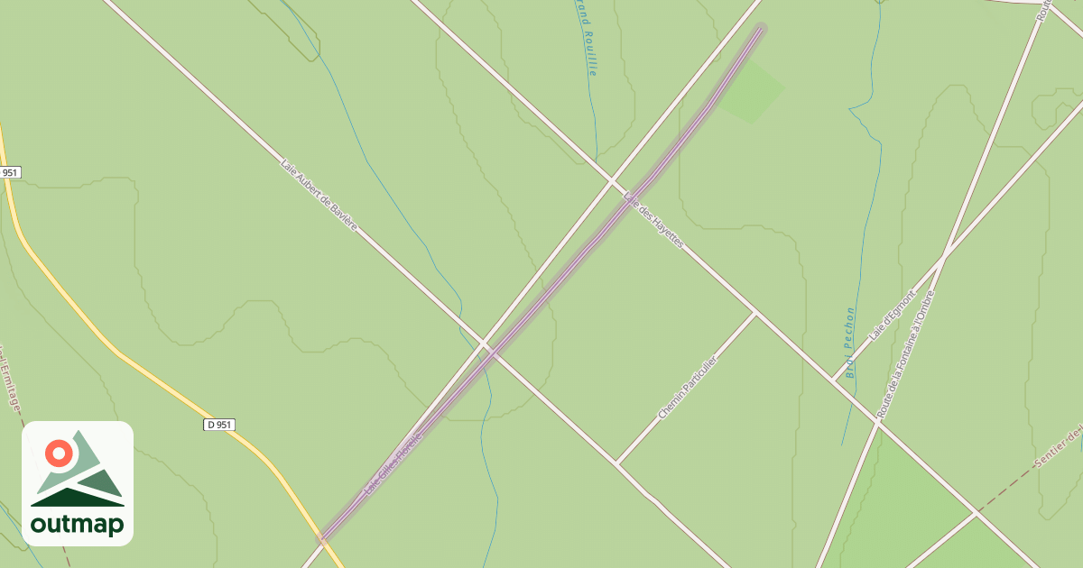 Map of Laie Gilles Florelle