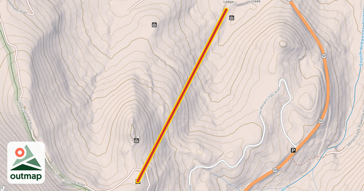 Map of Pioneer