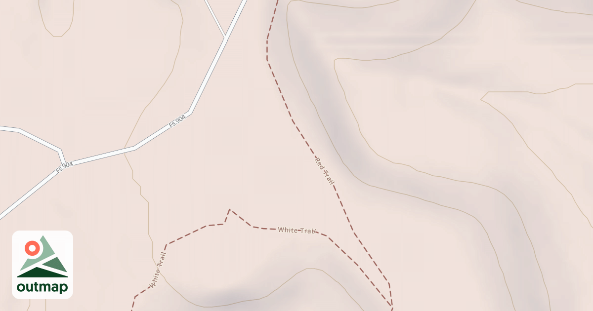 Map of USFS Motor Vehicle Use Map Roads {7B4789C4-E04D-4869-BF90-E96D33C4640C}