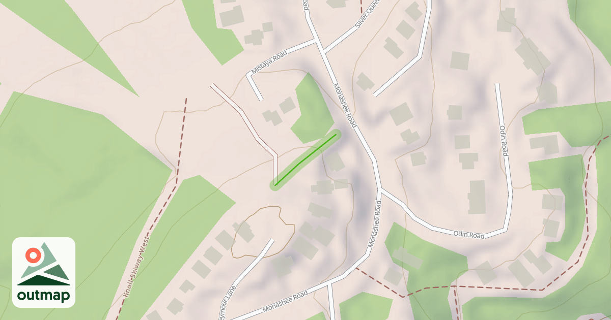 Map of Aberdeen Skiway