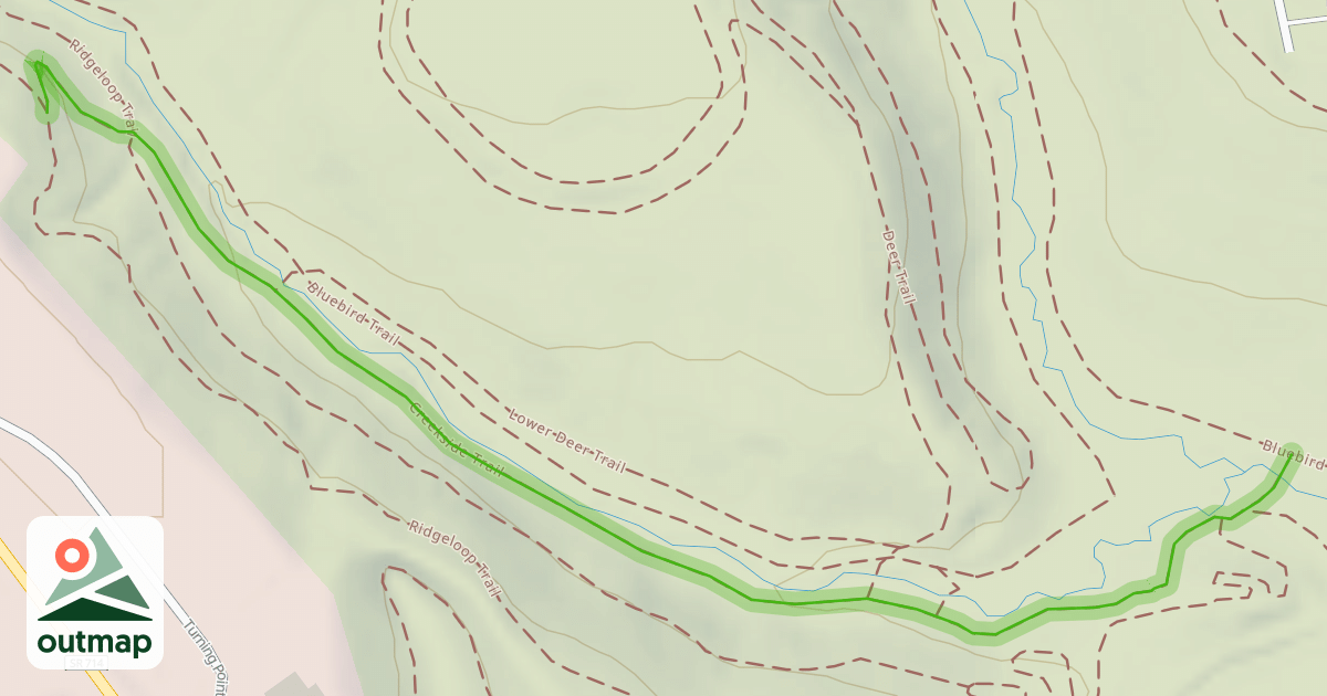 Map of Creekside Trail