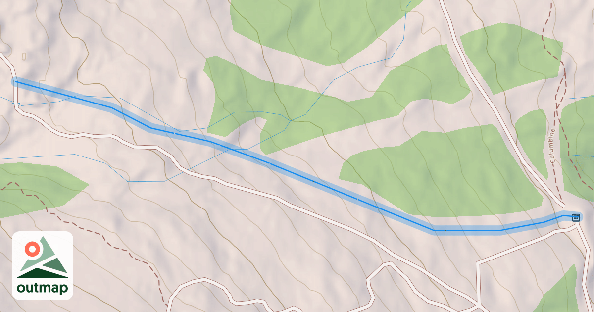 Map of Lower Forget-Me-Not