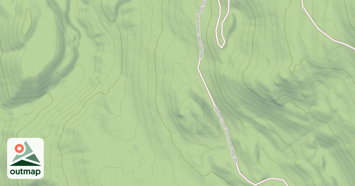 Map of USFS Motor Vehicle Use Map Roads {16979F6E-CC9C-48E9-9507-C51B01B4FFFA}