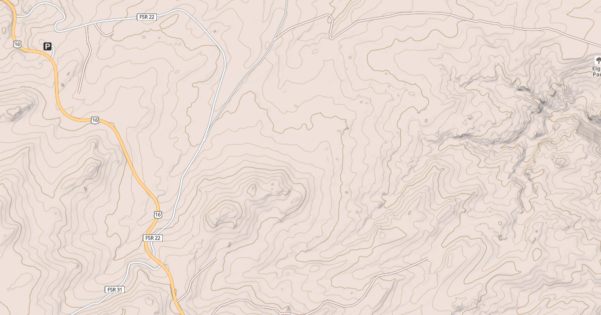 Map preview of LITTLE NORTH FORK