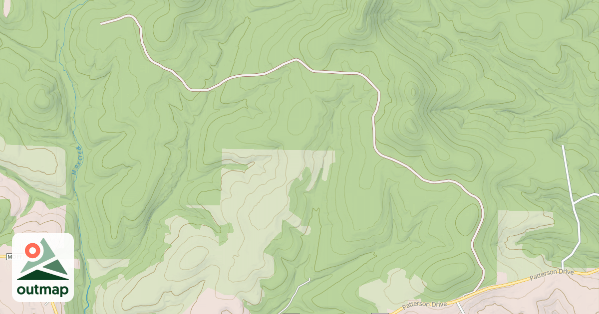 Map of ROLLER BALD