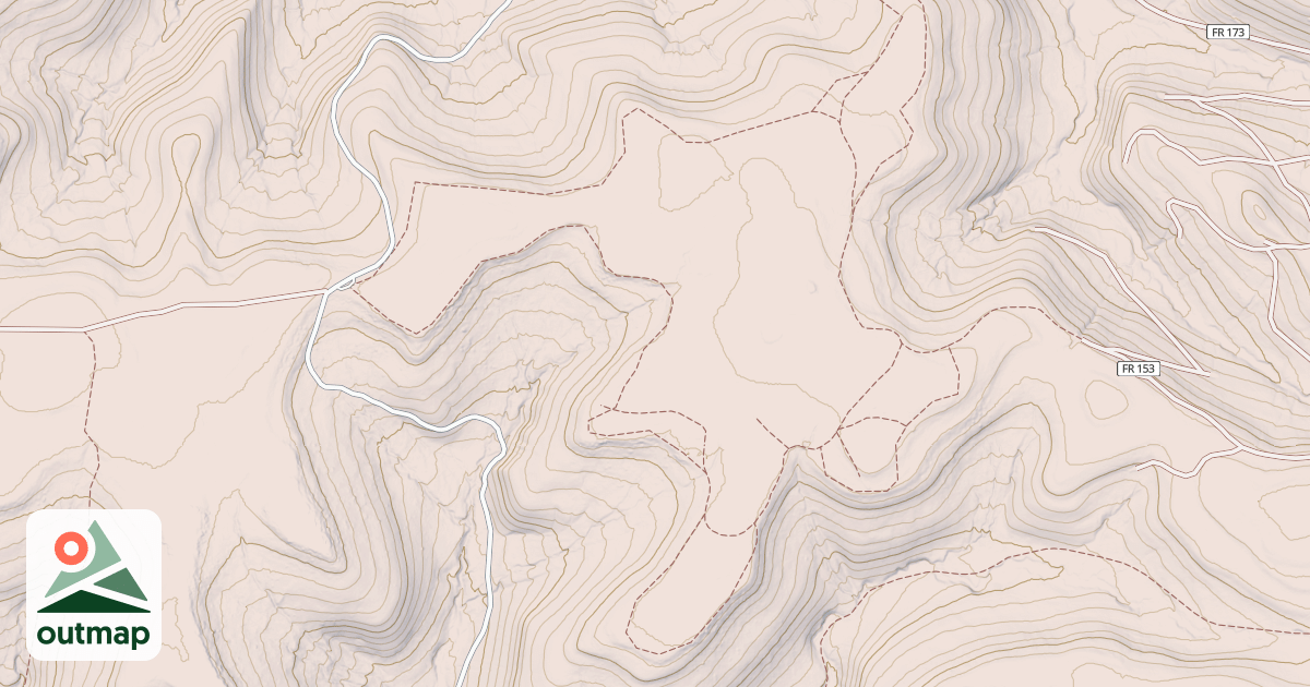 Map of WILLOW CREEK ATV LOOP A