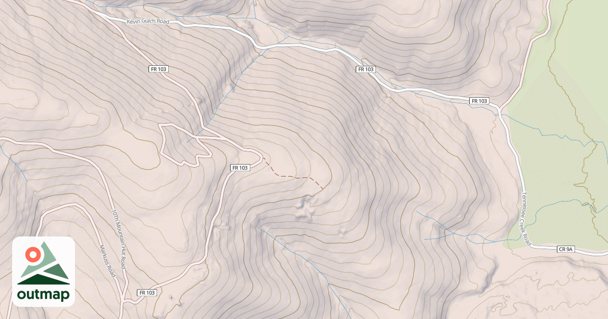 Map of SAINT KEVIN