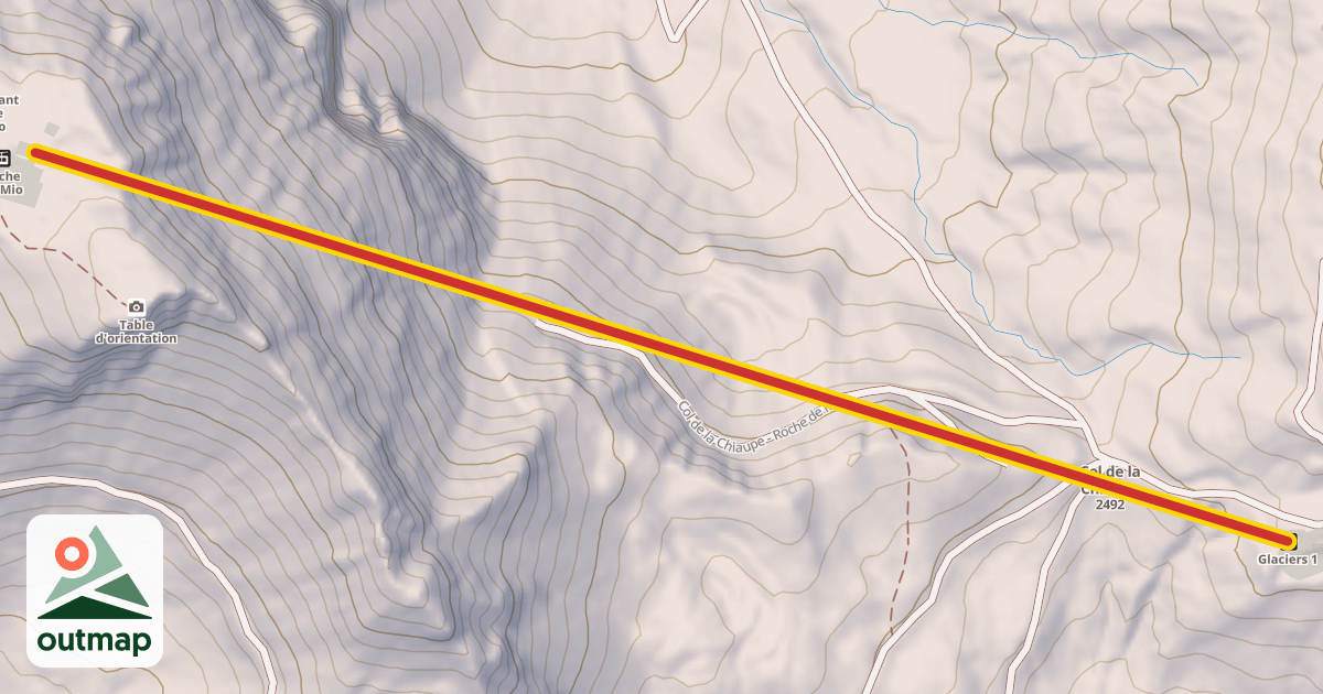 Map of Glaciers 1
