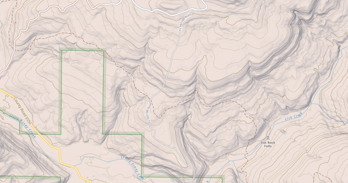 Map preview of USFS Motor Vehicle Use Map Roads {DF1325F8-A8DA-4D66-82C1-B74136605898}