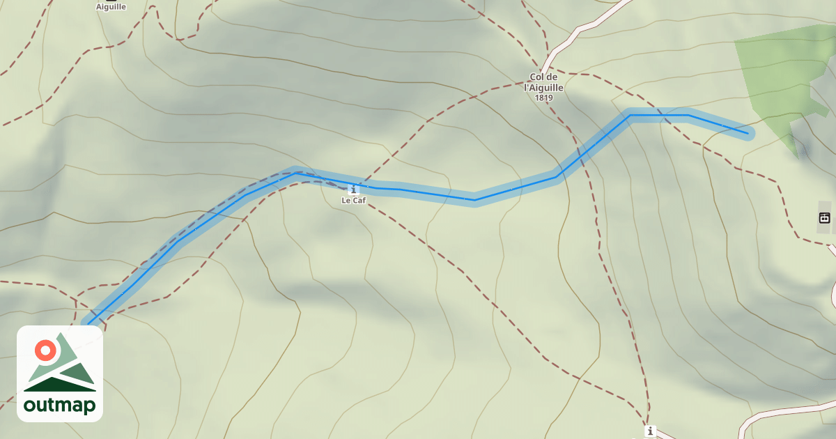 Map of Stade du Col de Balme