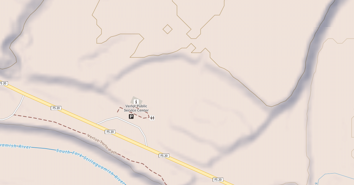 Map preview of VERLOT PUBLIC SERVICE CENTER