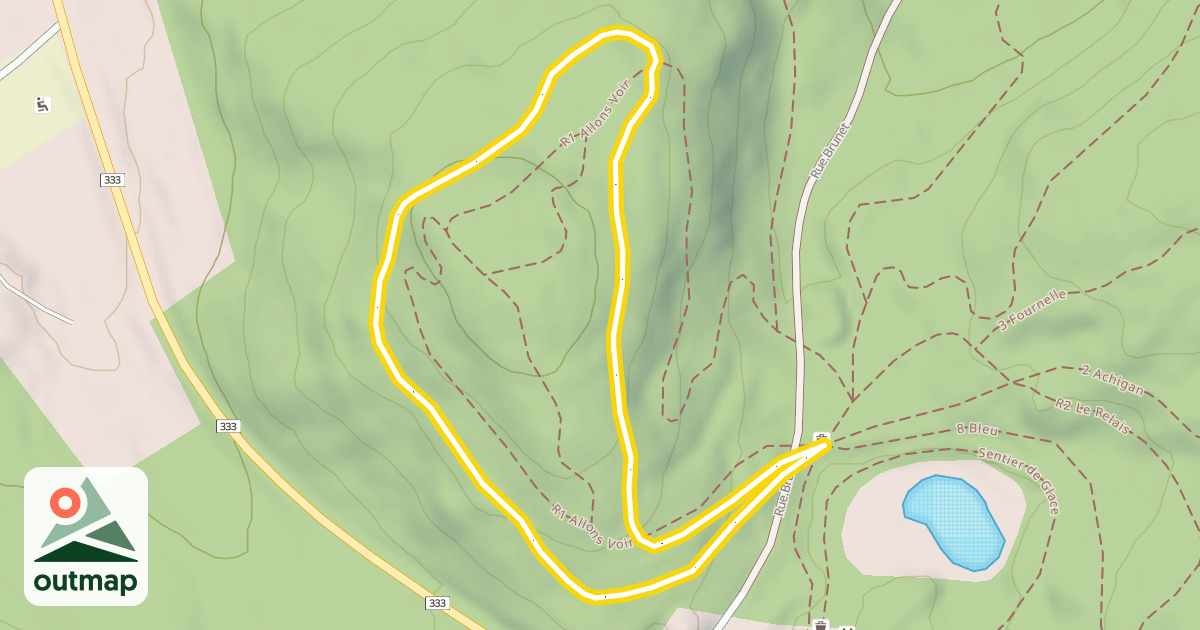 Map of 1 Morency