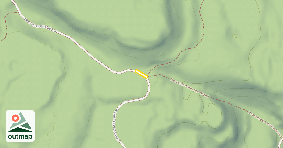 Map of Descente La Petite Grand