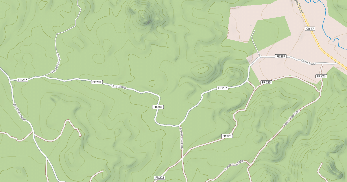 Map preview of QUIST