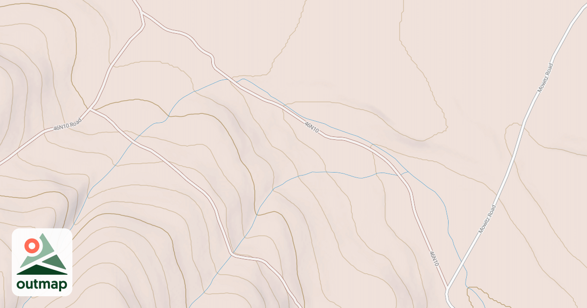 Map of EAST POINT NORTH