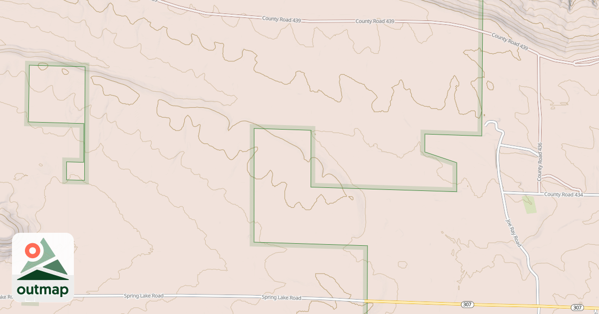 Map of SOUTH BLUFF