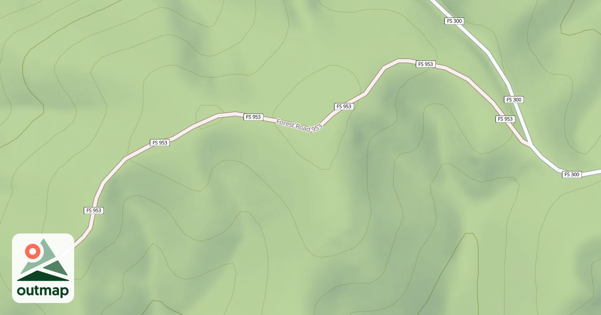 Map of 953