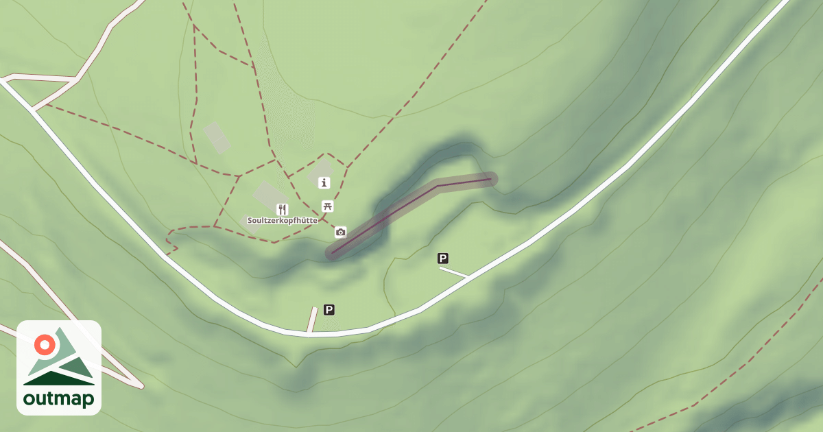 Map of Carrièrre du Soultzerkopf