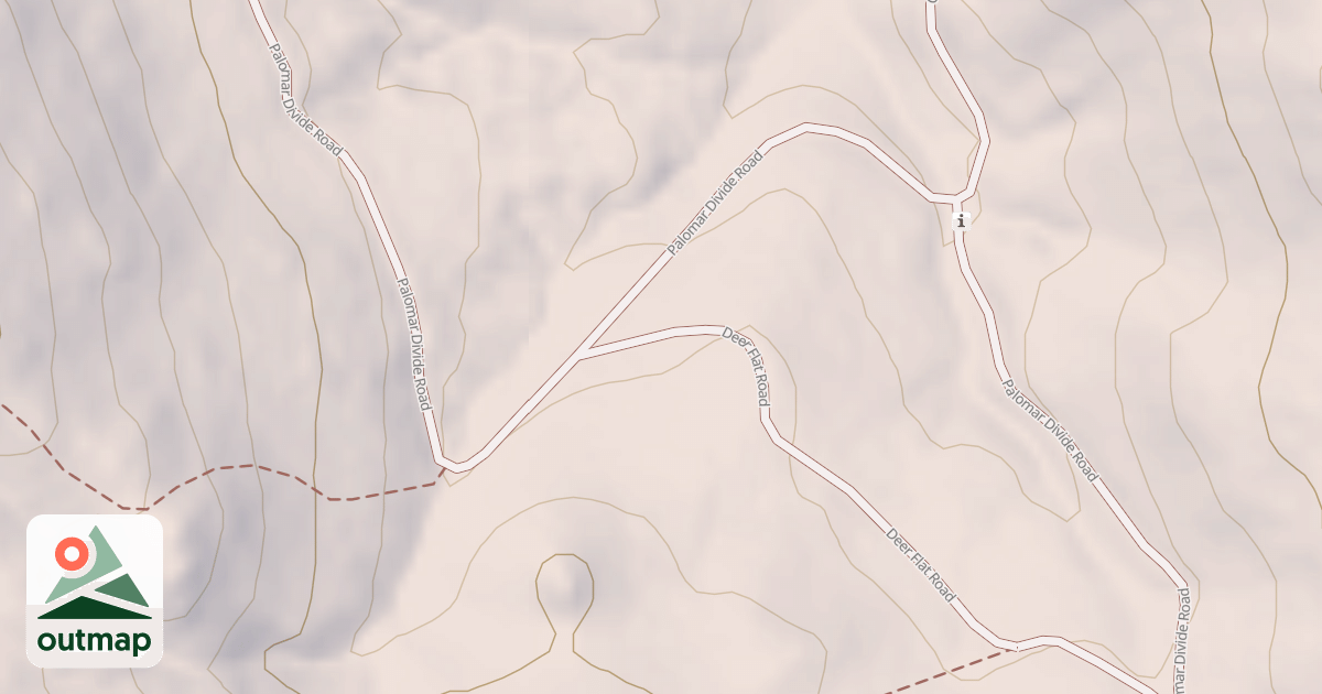 Map of DEER FLAT/KNOB HILL 2