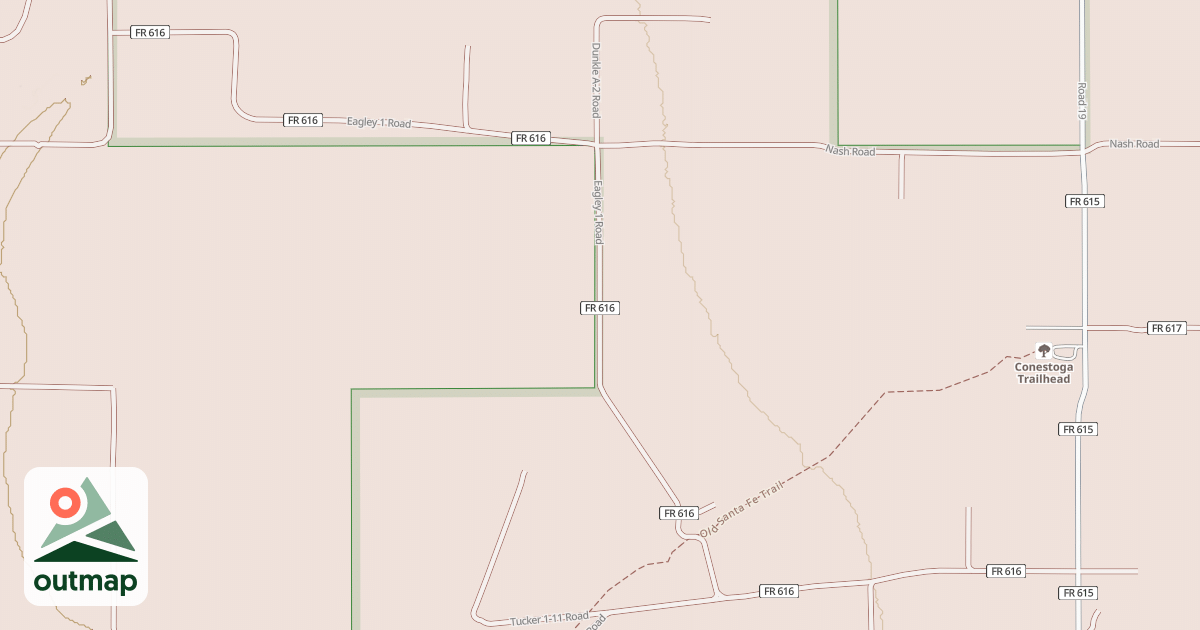 Map of EAGLEY 1